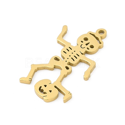 304 Stainless Steel Pendants STAS-U041-02F-G-1