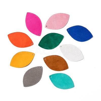 Eco-Friendly Sheepskin Leather Pendants FIND-T045-18-M-1