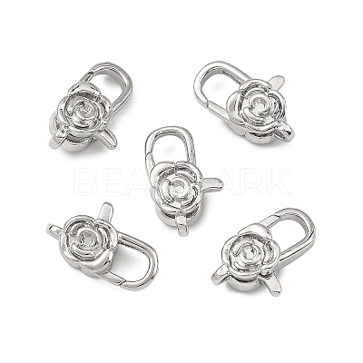 SHEGRACE Brass Lobster Claw Clasps XGRQ58672-759P-1