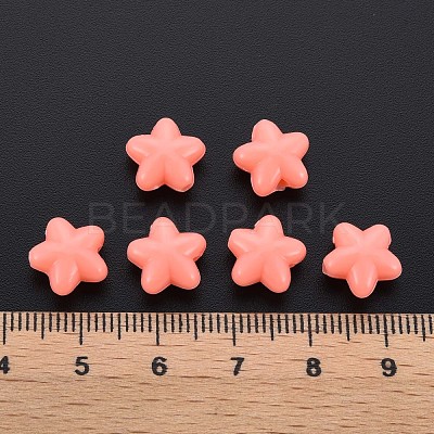 Opaque Acrylic Beads MACR-S373-26-A06-1