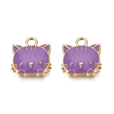 Eco-Friendly Zinc Alloy Pendants LS-ENAM-R051-01-07G-NR-1