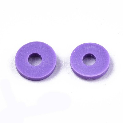Handmade Polymer Clay Beads CLAY-Q251-8.0mm-42-1