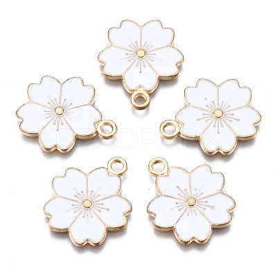 Alloy Enamel Pendants X-ENAM-S121-115-1