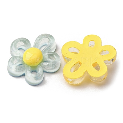 Opaque & Transparent Resin Cabochons CRES-Q012-04E-1