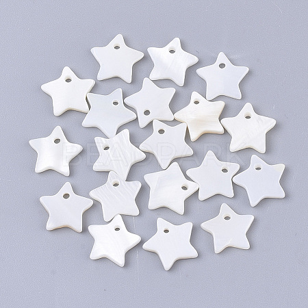 Freshwater Shell Pendants LS-X-SHEL-S276-60A-1