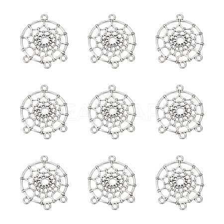 Tibetan Style Alloy Chandelier Components Links TIBE-TAG0001-01-1