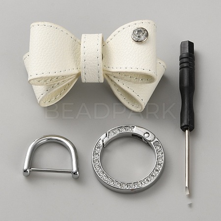 Imitation Leather Keychains AJEW-WH20020-138B-1