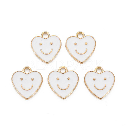 Alloy Enamel Charms X-ENAM-T016-12E-RS-1