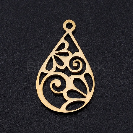 201 Stainless Steel Pendants STAS-S105-JN896-2-1
