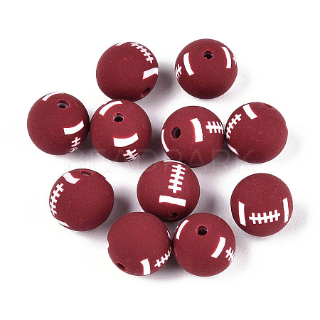 Handmade Polymer Clay Beads CLAY-N014-02B-02-1