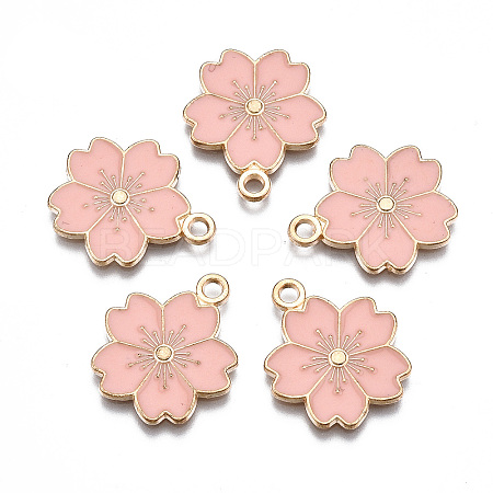 Alloy Enamel Pendants ENAM-S121-115M-1