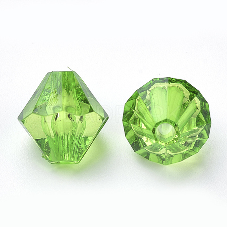 Transparent Acrylic Beads TACR-S146-8mm-13-1