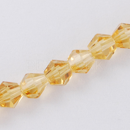Imitation Austrian Crystal 5301 Bicone Beads X-GLAA-S026-6mm-14-1