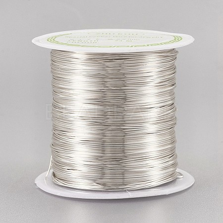 Round Copper Beading Wire for Jewelry Making YS-TAC0004-0.6mm-01-1