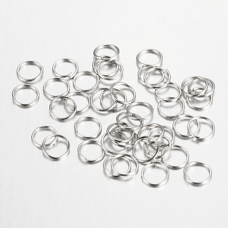 Iron Open Jump Rings IFIN-A018-6mm-P-NF-1