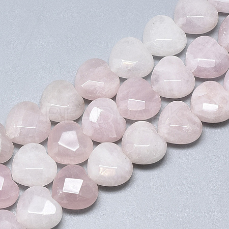 Natural Rose Quartz Beads Strands X-G-S357-E02-07-1