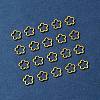 50Pcs Tibetan Style Alloy Bead Frame TIBEB-FS0001-10AG-7