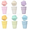 60Pcs 2 Styles Opaque Acrylic Beads SACR-CJ0001-86-1