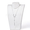(Jewelry Parties Factory Sale)304 Stainless Steel Pendant Necklaces NJEW-JN02887-03-5