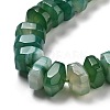 Natural Banded Agate Beads Strands G-K392-A17-4