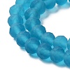 Transparent Glass Beads Strands EGLA-A034-T10mm-MD27-4