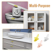 6Pcs 3 Colors Plastic Toilet Lid Handle FIND-FH0009-34-5