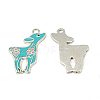 Alloy Enamel Pendants EA2896Y-1