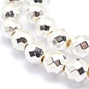 Electroplate Non-magnetic Synthetic Hematite Beads Strands G-L485-03F-S-2