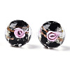 Luminous Handmade Gold Sand Lampwork Beads LAMP-T021-03L-2