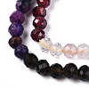 Natural Mixed Gemstone Beads Strands G-D080-A01-02-17-3