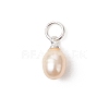 Natural Cultured Freshwater Pearl Pendants PALLOY-JF05172-02-3