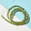 Natural Xinyi Jade/Chinese Southern Jade Beads Strands G-B064-A04-2