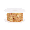 Ion Plating(IP) 304 Stainless Steel Cable Chains CHS-D004-01G-4
