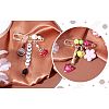 8Pcs 2 Colors Stainless Steel Safety Pins STAS-YW0001-38-7