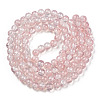 Transparent Crackle Baking Paint Glass Beads Strands DGLA-T003-01A-13-2