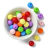 35Pcs Food Grade Eco-Friendly Silicone Focal Beads SIL-FS0001-22A-2