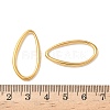 304 Stainless Steel Teardrop Linking Rings STAS-L300-010C-G-3