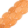 Dyed Natural White Jade Beads Strands G-N370-01A-12-2