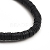 Handmade Polymer Clay Heishi Beads Stretch Bracelets BJEW-JB05307-05-3