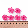 Frosted Acrylic Bead Caps MACR-S371-08A-706-4