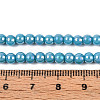 Electroplate Opaque Glass Beads Strands GLAA-T032-P4mm-AB13-A-4