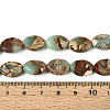 Synthetic Aqua Terra Jasper Beads Strands G-S366-015B-01-4