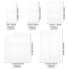 BENECREAT PVC Plastic Heat Shrink Sheets DIY-BC0001-53-2