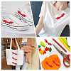 40Pcs Imitation Leather Evil Wings Ornament Accessories DIY-GF0008-82A-5
