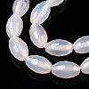 Natural White Agate Beads Strands G-T138-180A-3