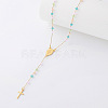 Vintage Resin Rosary Bead Necklaces BR3351-5-1