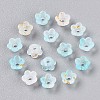 Frosted Transparent Acrylic Beads LS-X-OACR-N137-72I-2