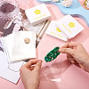 100Pcs Rectangle Clear Polypropylene Cellophane Bags CDIS-TA0001-37A-7