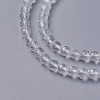 Natural Quartz Crystal Beads Strands G-F596-44-2mm-3