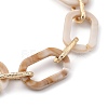 (Jewelry Parties Factory Sale)Acrylic & Aluminum Cable Chain Bracelets BJEW-JB05425-04-2
